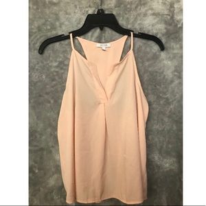 Light pink spaghetti strap blouse